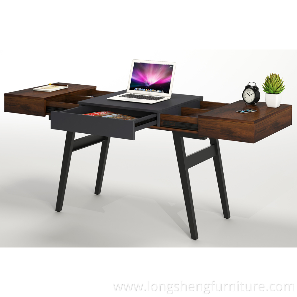 Small Compact Desktop Computer Table With Wheels